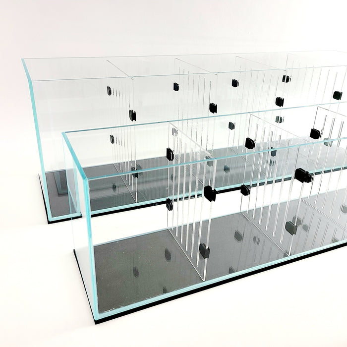 Acrylic Divider Plate for 6 Gallon Bookshelf Aquariums - CLEAR