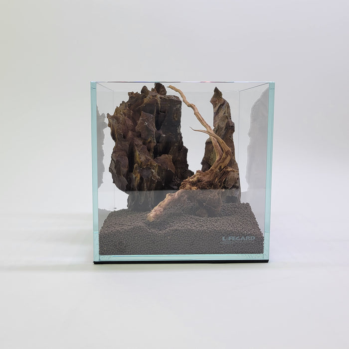 2 Gallon Ultra-Low Iron Nano Rimless Cube Tank