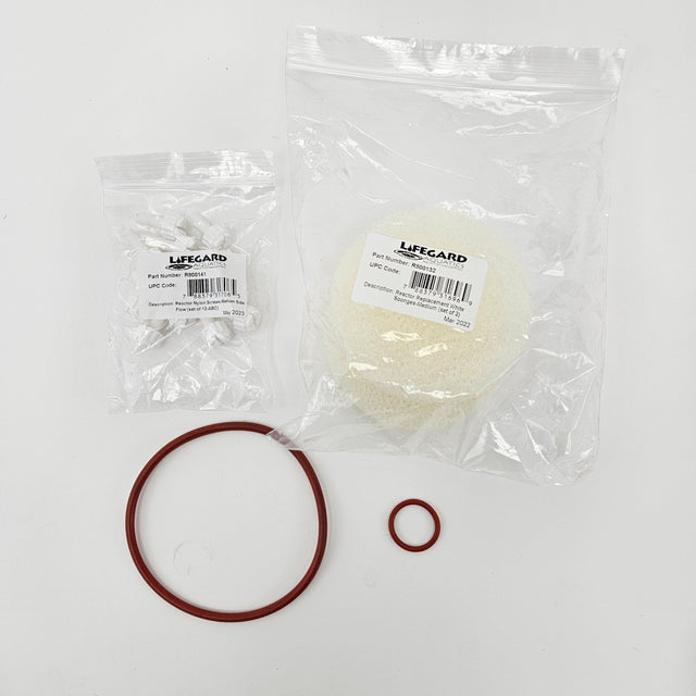 Replacement Sponges, Nylon Screws and O-Ring for R800128 Side Flow Reactor