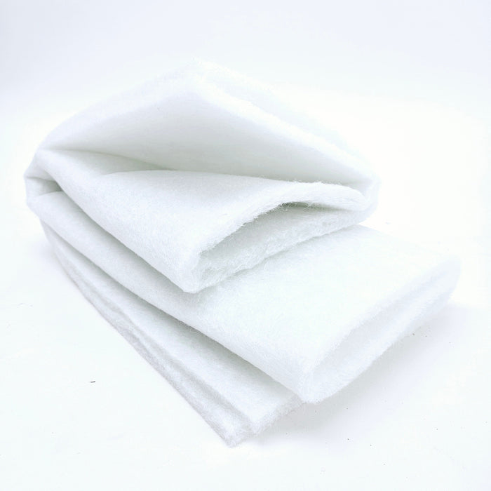 Felt Pad 30" x 30" - 2 Pack Roll 3/8" thick Aquarium Polishing Filter Pad
