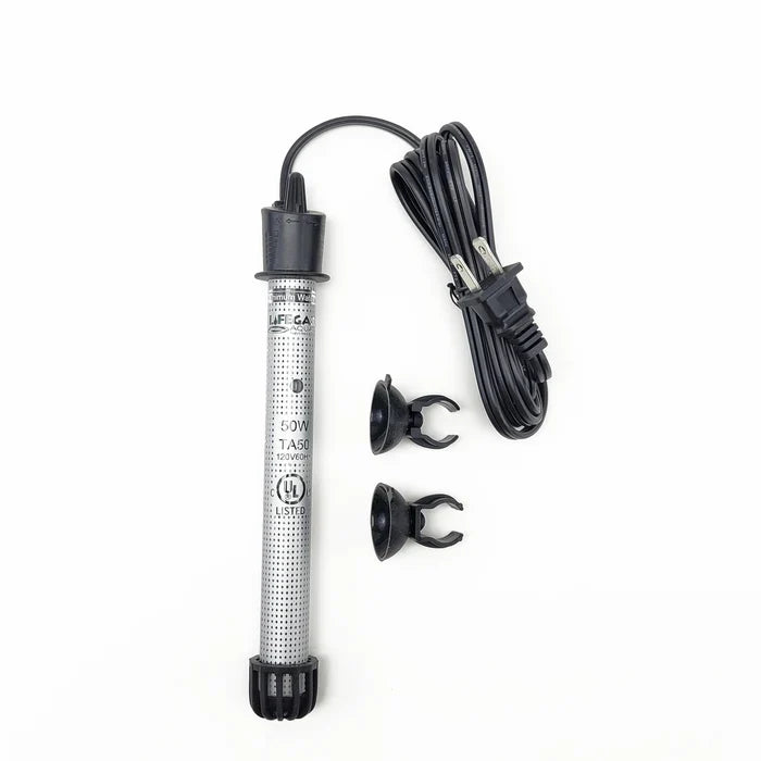 Adjustable Quartz Glass Heater 50 Watt, UL Listed with Electronic Control