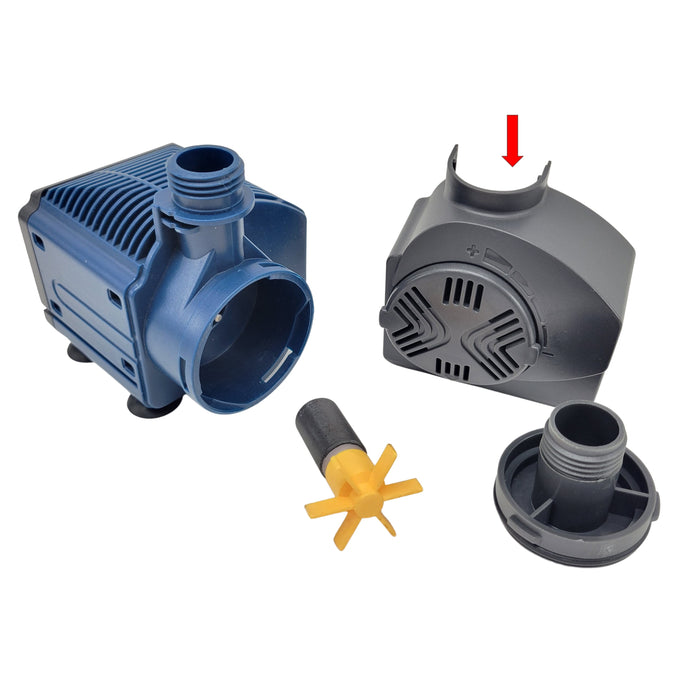 Front Housing with Regulator Quiet One 1200