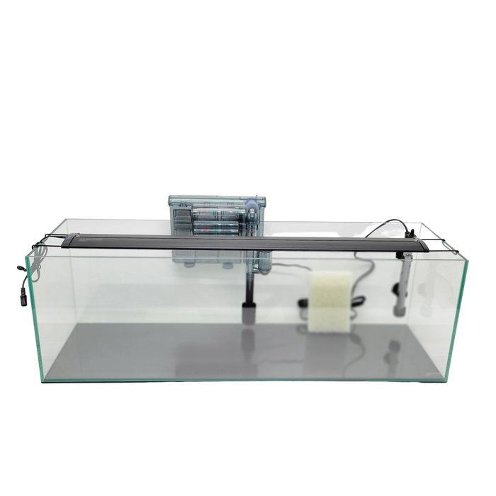 16 Gallon Clear Glass Bookshelf Aquarium Kit 6mm (33.85"x9.84"x11.02")