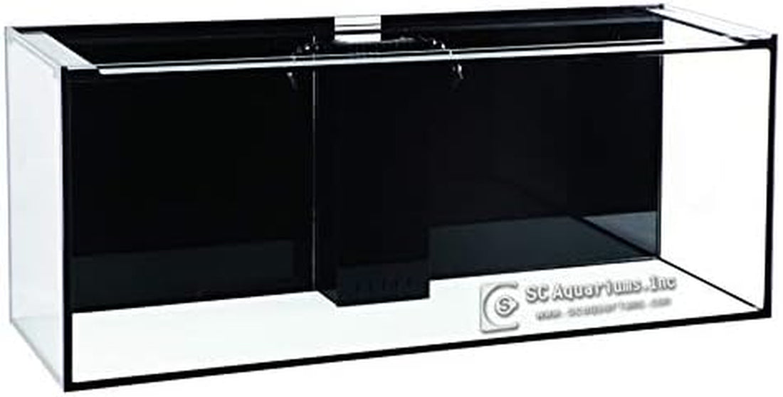 Empire USA Starfire Glass Aquarium 60X24X24 Inch 150 Gallon | Large 150-Gallon Aquarium, 60X24X24-Inch, Made with High-Clarity Starfire Glass for a Crystal-Clear Viewing Experience.