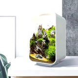 Desktop Smart Betta Fish Tank Mini Acrylic Betta Fish Tank Small Ecological Gold Fish Tank Super White Small Fish Tank Aquariums