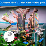 Negative Pressure Aquarium Fish Tank Cool Fish Tank Aquarium Water Replenishers Water Level Auto-Refill Maintenance