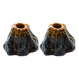 Aquarium Volcano Shape Air Bubble Stone Oxygen Pump Decoration Bubble Stone Tank Plate Air Pump Aquarium Fish Tank Decoration