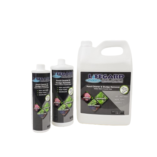 Pond/Aquarium Cleaner & Sludge Remover Treatment, 128 oz
