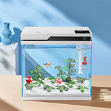Betta Fish Tank Decor Plants, 10 Pack Silk Aquarium Plants for Fish Tank Decorations, Betta Fish Leaf Pad for Sleeping Resting Hiding Playing