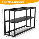 Fish Tank Stand 55-75 Gallon 48.5X14.9X29.2 Inch with Storage 980LBS Capacity