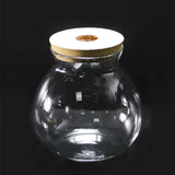 Mini Glass Fish Tank Betta Fish Tank Aquarium Fish Tank Micro Landscape Ecological Bottle Empty Bottle DIY Aquarium Accessories