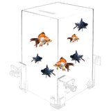 Creative Aquarium Negative Pressure Fish Tank Ecological Aquarium Landscape Decoration Small Fish Tank Fish Tank Bowl Isolation
