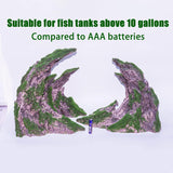 Fish Tank Accessories, Aquarium Decorations, Scenery, Rock Ornaments - Create Aquatic Beauty with Premium Aquarium Decorations,17" W X 8.6" H X 5" D