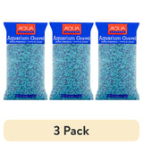 (3 Pack)  Aquarium Gravel, Caribbean, 25 Lb