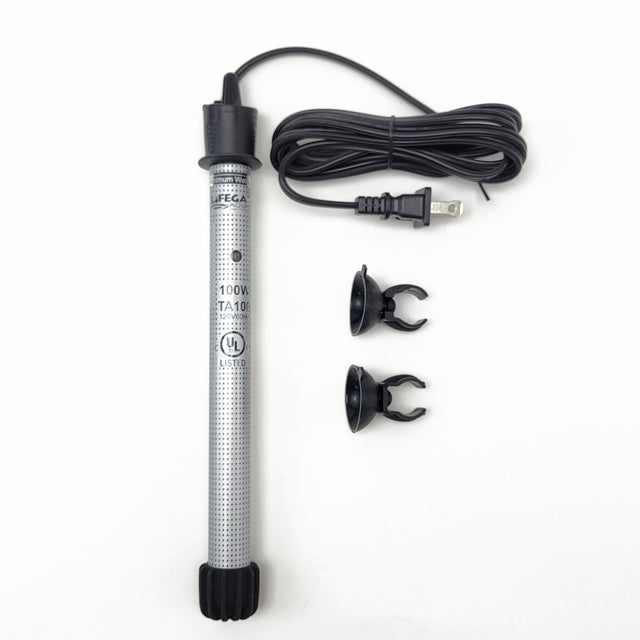 Adjustable Quartz Glass Heater 100 Watt Bi-Metal Construction