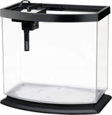 LED Minibow Small Aquarium Fish Tank Kit with Smartclean Technology, Small Fish Tank, Black, 2.5 Gallon