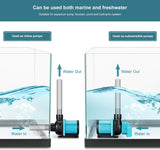 1320GPH Aquarium Return Pump with LCD Display Controller, DC 24V 35W Aquarium Pump for Saltwater Freshwater Aquarium,Fish Tank,Sump,20 Speeds ECO Quiet Submersible and Inline Pump