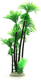 2Pcs Plastic Coconuts Tree Aquarium Plants Ornament Mini Resin Artificial Palm Tree Fish Tank Fishbowl Terrarium Decorations