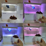 Fish Tank Living Room Small Landscape Ecological Tank Household USB Powered Mini Tank Fish Tank