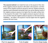 Negative Pressure Aquarium Fish Tank Cool Fish Tank Aquarium Water Replenishers Water Level Auto-Refill Maintenance