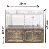 Aquarium Desktop Small Filter Fish Tank Super White Plastic Betta Fish Tank Free Water Change Small Fish Tank Aquarium Accessori