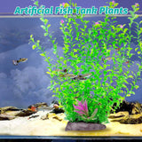 Aquarium Plastic Plants Aquarium Decor Artificial Fish Tank Plants,Tall Fish Tank Decorations, Extra Large Aquarium Plant 20.4-Inch Tall,1Pcs