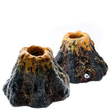 Aquarium Volcano Shape Air Bubble Stone Oxygen Pump Decoration Bubble Stone Tank Plate Air Pump Aquarium Fish Tank Decoration