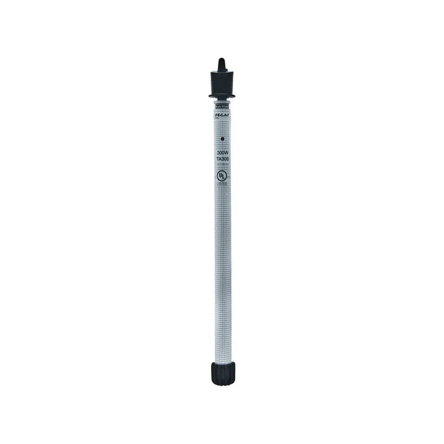 Adjustable Quartz Glass Heater 300 Watt, UL Listed with Electronic Control