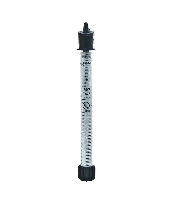 Adjustable Quartz Glass Heater 75 Watt, UL Listed with Electronic Control