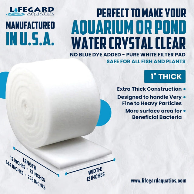 Bonded Filter Pad, 72" x 12"