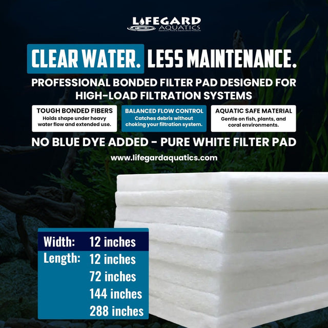Bonded Filter Pad Prefilter, 24" x 15" (360 sq. in.), Bagged
