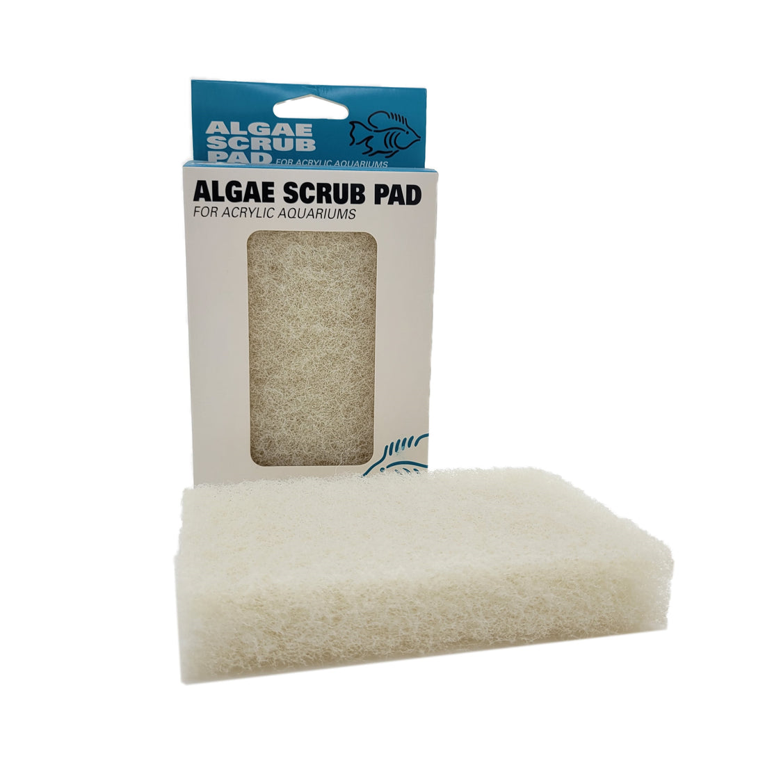 4" x 6" Blue Algae Pad - for Glass Aquariums