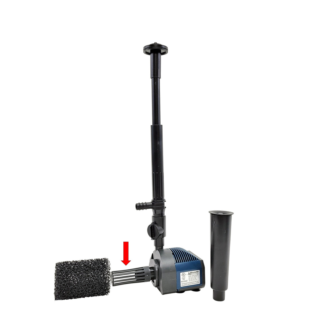 Grill/Strainer Quiet One 800 Pond