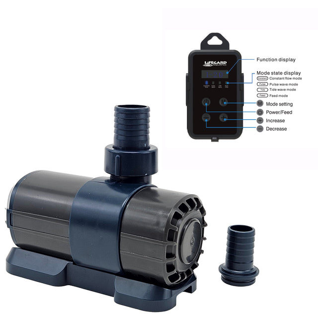 Quiet One DC Pump 1,188 GPH, Max Head 13.1', with Controller