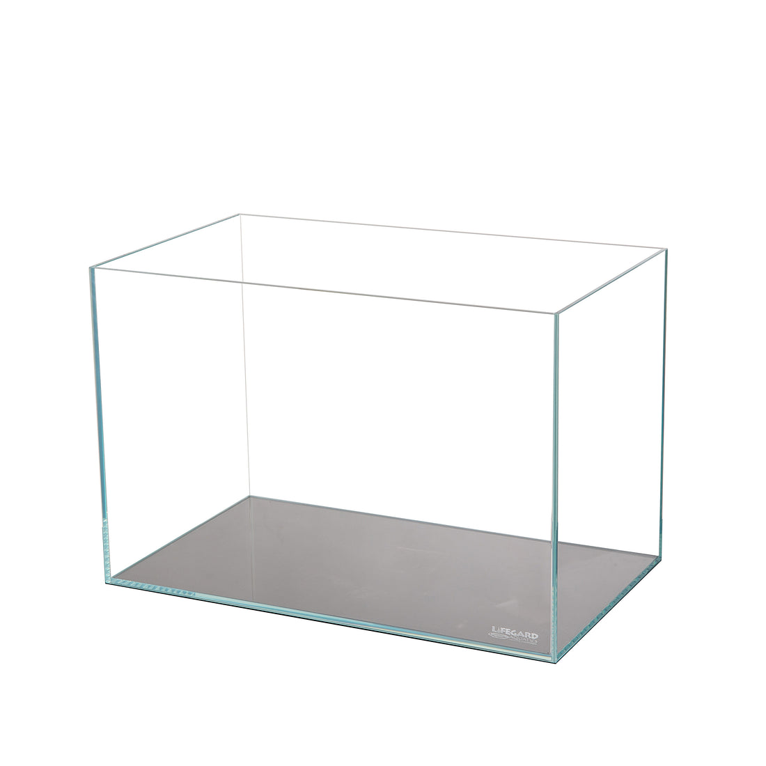 CRYSTAL Rimless Low Iron Ultra Clear Aquarium 6mm (17.11 gallons, 23.62" x 11.81" x 14.17")