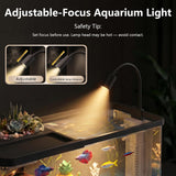 4 Gallon Fish Tank Aquarium Starter Kit with Filter and Light(Medium Black)