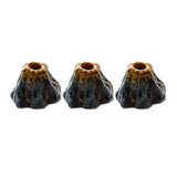 Aquarium Volcano Shape Air Bubble Stone Oxygen Pump Decoration Bubble Stone Tank Plate Air Pump Aquarium Fish Tank Decoration