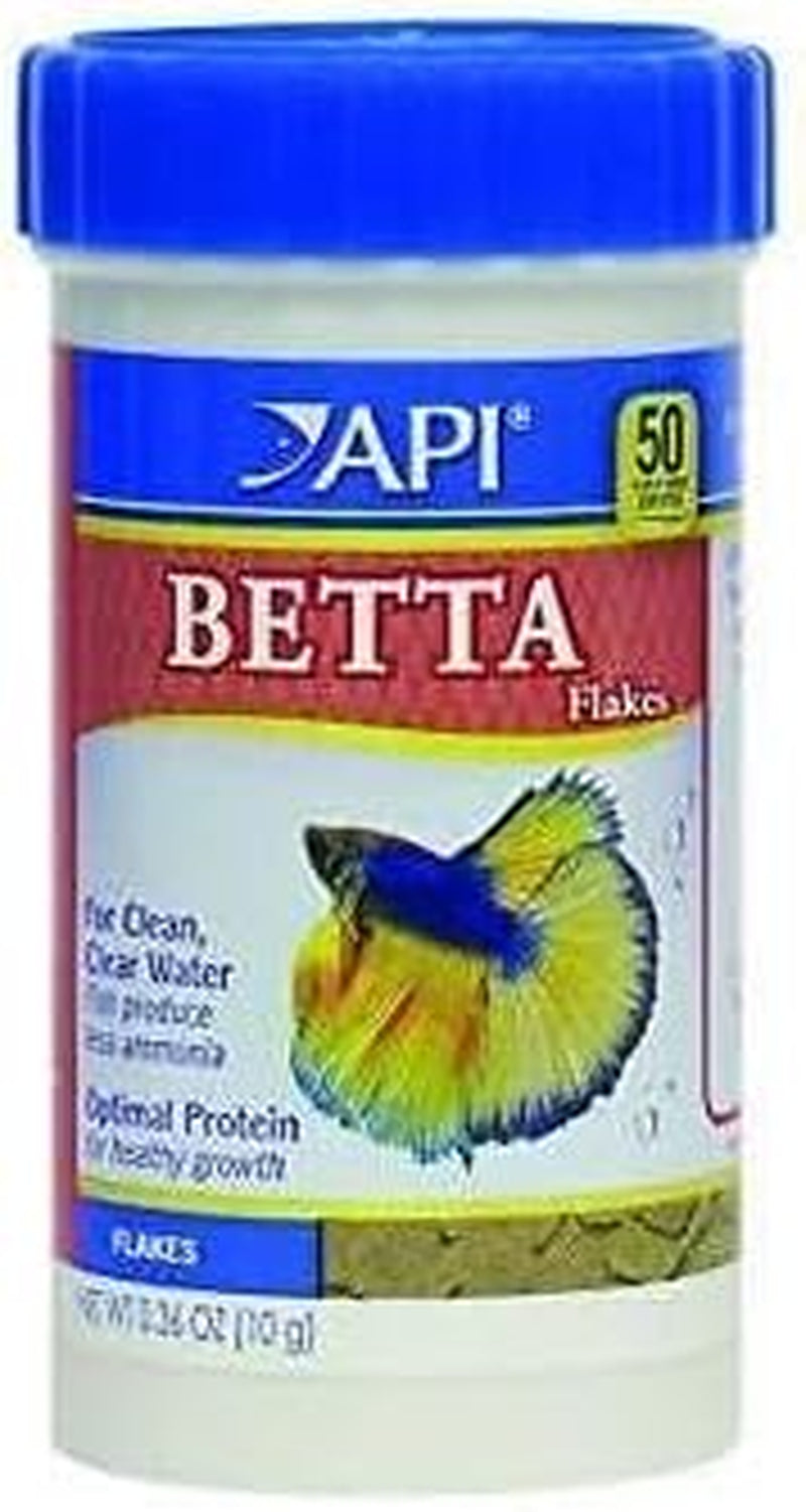 Betta Flakes Fish Food .36-Ounce Container