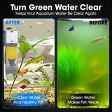 Aquarium Filter 10W for 10-40 Gallon, Internal System with Quiet 700L/H Pump, Submersible Aquarium Filter for Turtles, 10 Gallon Fish Tank Filter, Filtro Para Pecera, Clean Water Setup