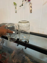 Inverted Aquarium Holder / Betta Penthouse for Wide Mouth Jars