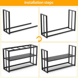 Fish Tank Stand 55-75 Gallon 48.5X14.9X29.2 Inch with Storage 980LBS Capacity